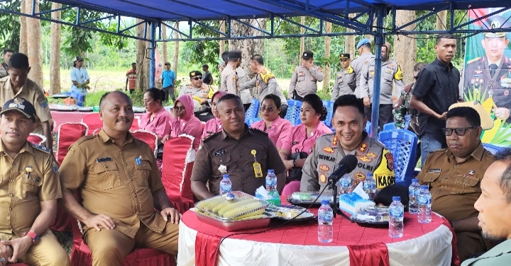 Kasubbagbin Kejari SBB Hadiri Penanaman Pohon Jagung Serentak 1 Juta Hektar
