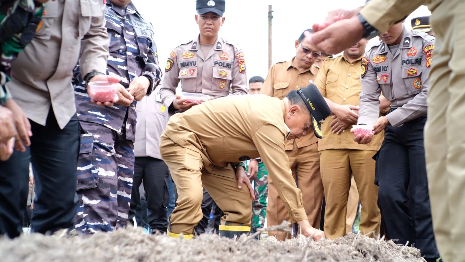 Penanaman Jagung Serentak Satu Juta Hektar, H. Asmar: Meranti Siap Jadi Penopang Pangan Nasional