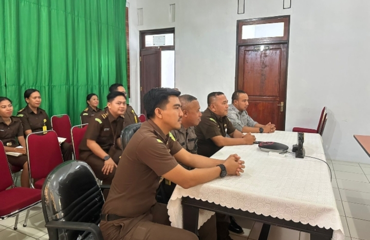 Plt Kajari SBB & Jajaran Siap Mewujudkan Sinergi serta Kolaborasi Reformasi Birokrasi Kejaksaan RI