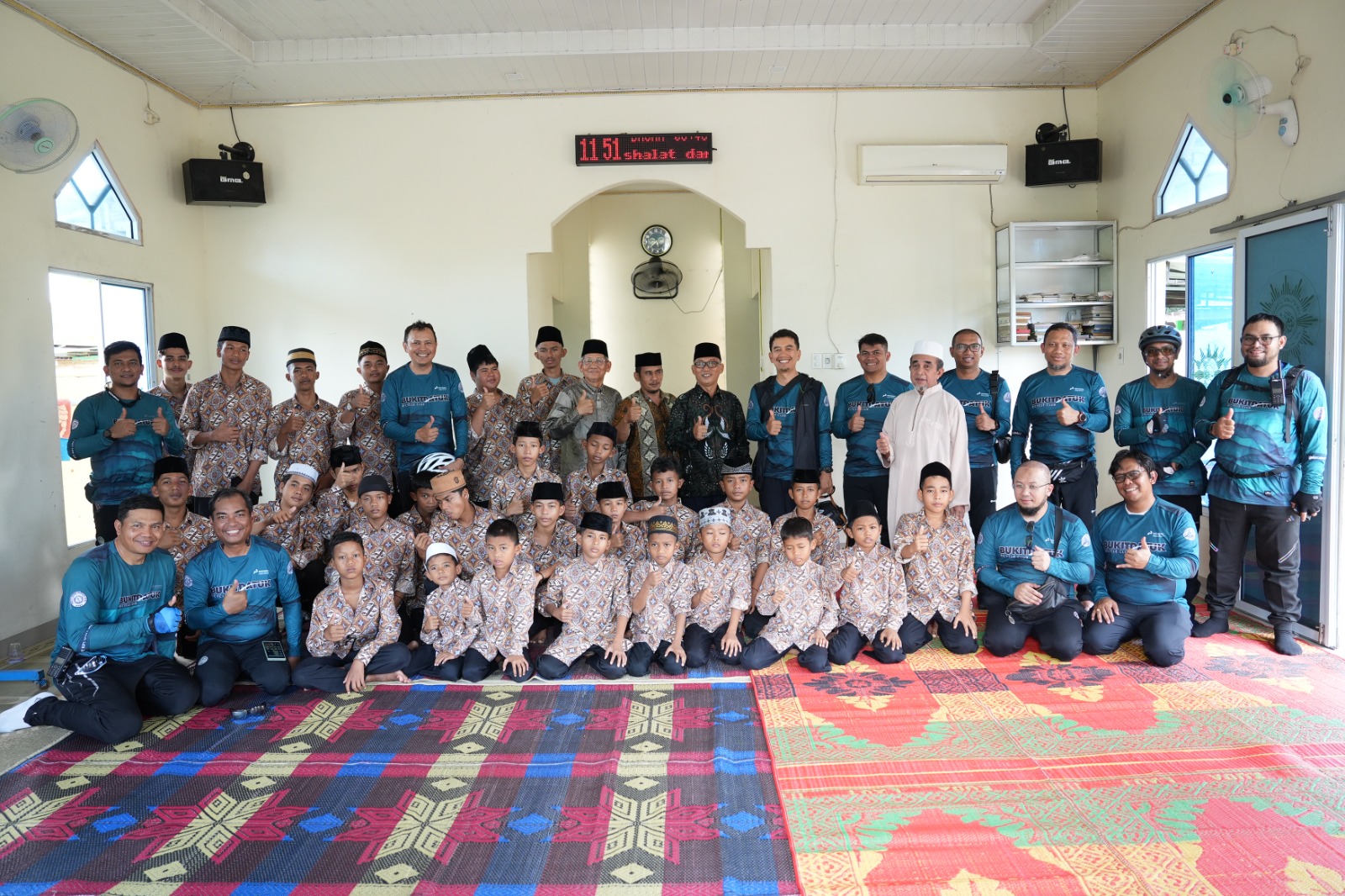 Charity Fun Bike, PT KPI Kilang Dumai Salurkan Bantuan untuk Panti Asuhan Halimatusa