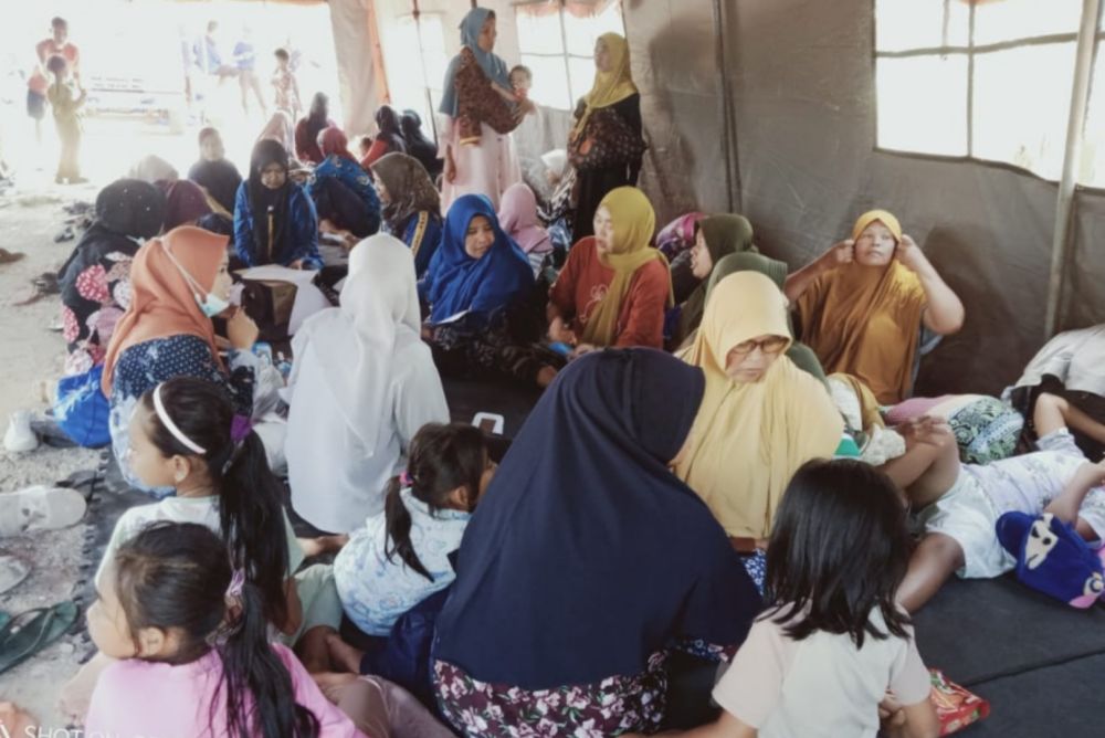 Respons Cepat Banjir di Pusako, Pemerintah Hadir Dirikan Dapur Umum