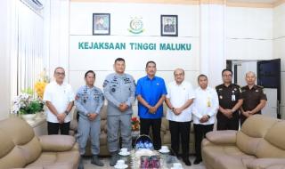 Tujuan Audiensi, Kepala Kantor Bakamla Timur Jumpa Silaturahmi Kajati MalukuÂ 