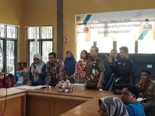 Dinas Perdagangan Kota Dumai Cabut Undi Penempatan Kios Baru Pasar Pulau Payung