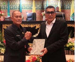 DPRD Riau Gelar Paripurna Pendapat Gubernur Terhadap Ranperda Penyelenggaraan Perhubungan