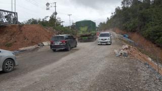Kabar Baik! Lalu Lintas Km 106 Tanjung Alai Sudah Dibuka Dua Arah