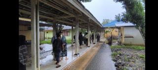 Pj Bupati Erisman Tinjau Banjir di RSUD Puri Husada Tembilahan