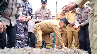 Penanaman Jagung Serentak Satu Juta Hektar, H. Asmar: Meranti Siap Jadi Penopang Pangan Nasional