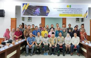 Dinas PKH Riau Rakor Bersama Kementerian Pertanian Bahas Soal PMK