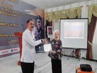 Usai Pananaman Semangka, Pj Sekda Kampar Saksikan Pisah Sambut Kalapas Kelas II A Bangkinang