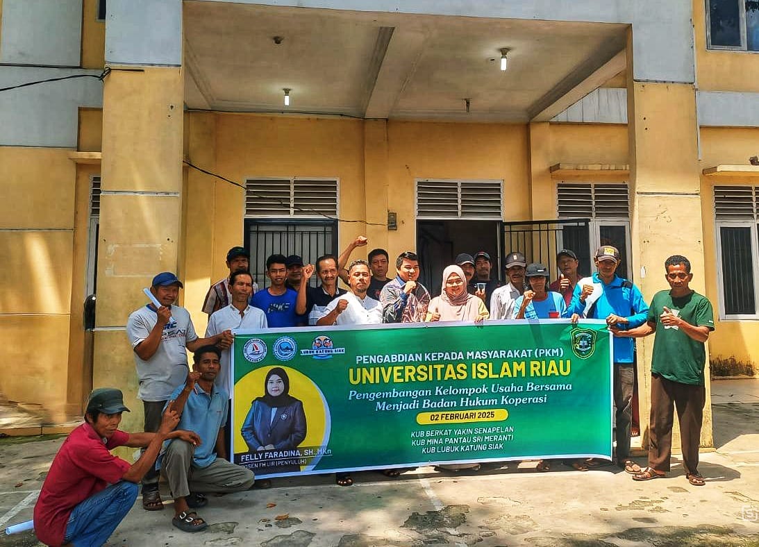 Lewat Program PKM UIR, Felly Faradina Sosialisasikan dan Bantu Nelayan Bentuk Koperasi Â