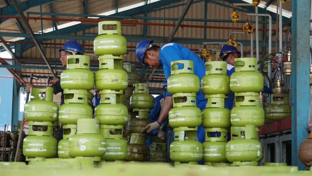 Pertamina Jamin Stok LPG 3 Kg di Riau Aman Sesuai HET