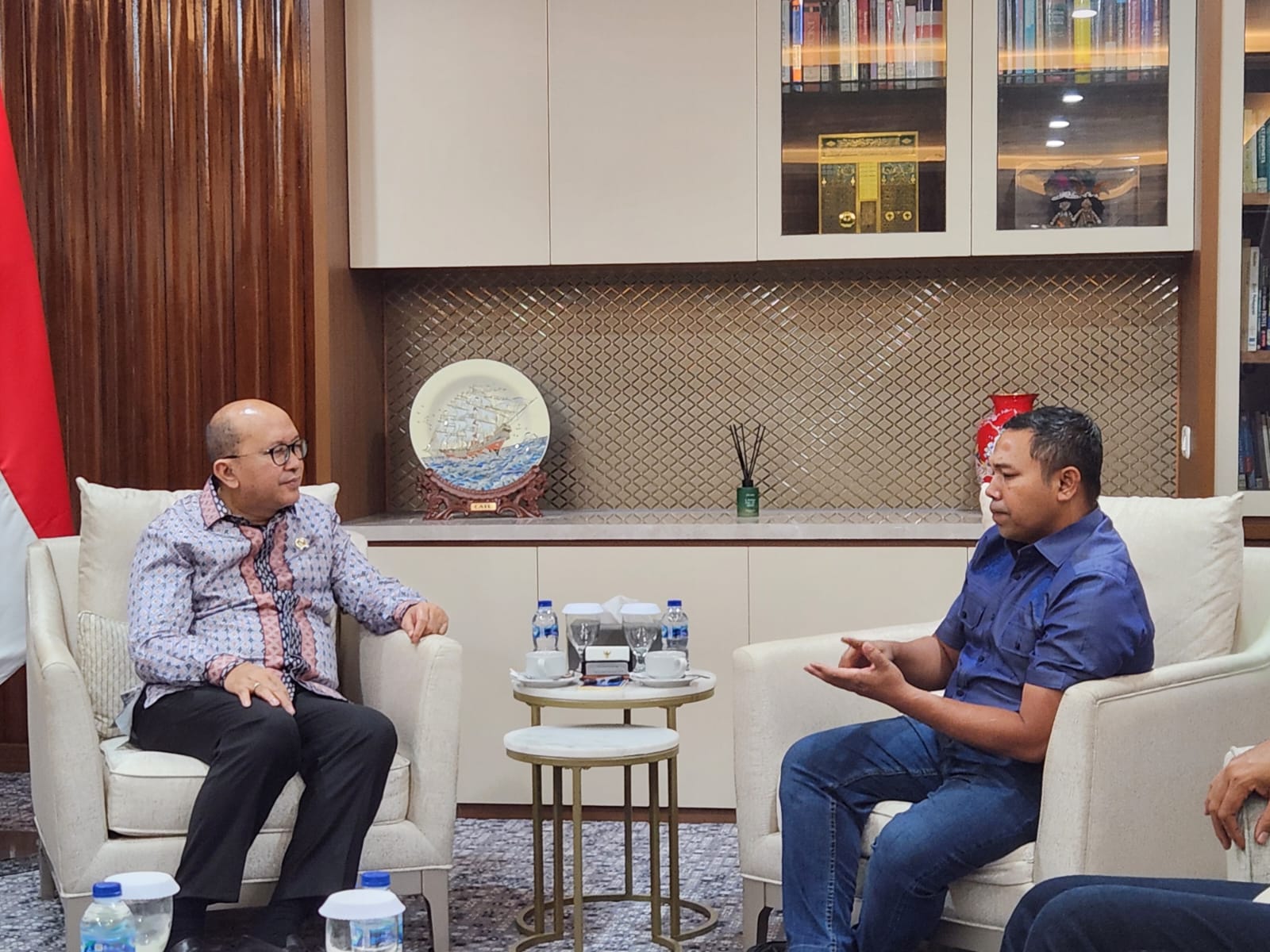 Serius Kawal Investasi Masuk Ke Riau, Gubernur Terpilih Abdul Wahid Sowan Ke Mentri Investasi dan Hi