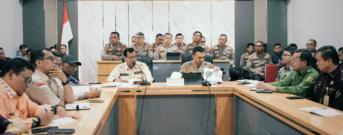 Sukseskan Program Presiden RI, Bupati dan Kapolres Kuansing Bersinergi dalam Mendukung Ketahanan Pan