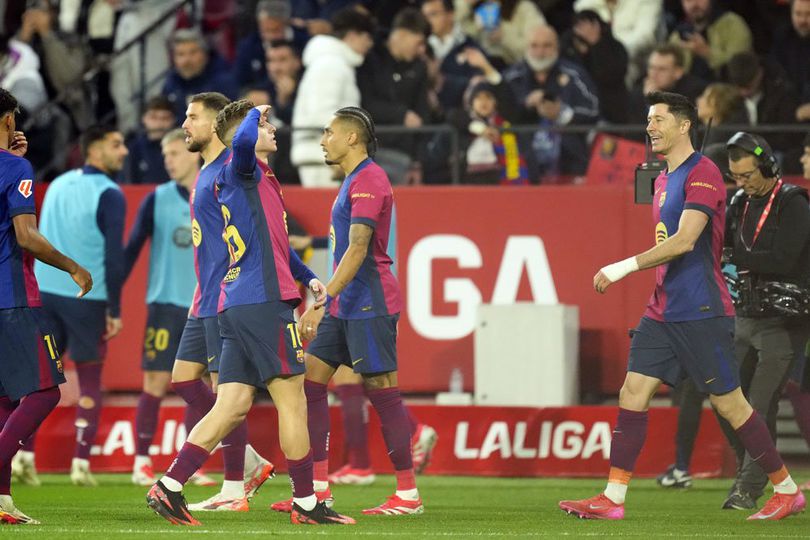Sevilla Dipermak Barcelona dengan Skor 1-4