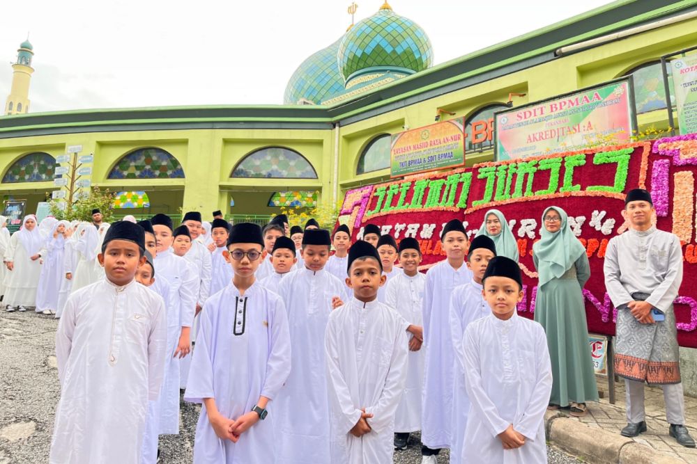 SDIT BPMAA Pekanbaru Gelar Khatam Alquran ke-12 dan Sertifikasi Juz 1, 27, 29, dan 30