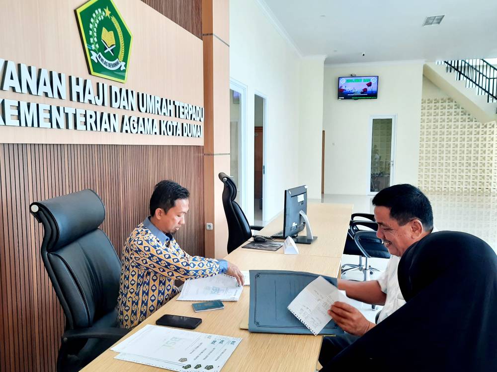 112 Jemaah Haji Kota Dumai Telah Lakukan Pelunasan Bipih