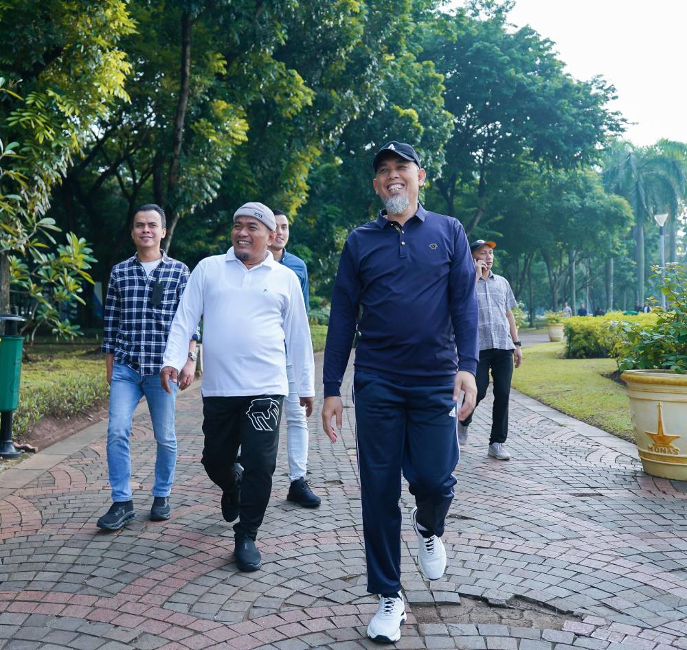 Gladi Pelantikan Serentak Kepala Daerah Terpilih, H Paisal dan Sugiyarto Kenakan Pakaian Olahraga