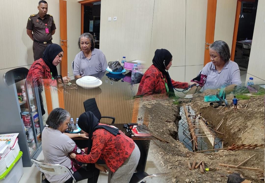 Pidsus Kejati Maluku Resmi Menahan Tersangka Baru Kasus Pembangunan Talud Pengendalian Banjir, " SL"