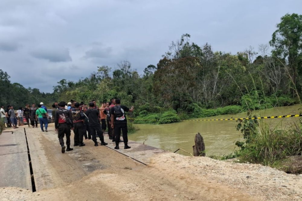 3 Balita Meninggal saat Truk Pekerja PT. NWR di Pelalawan Masuk Sungai