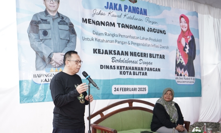 Kejari Blitar Dukung ASTA CITA Presiden Prabowo, Perkuat Ketahanan Pangan Program Jaksa Pangan