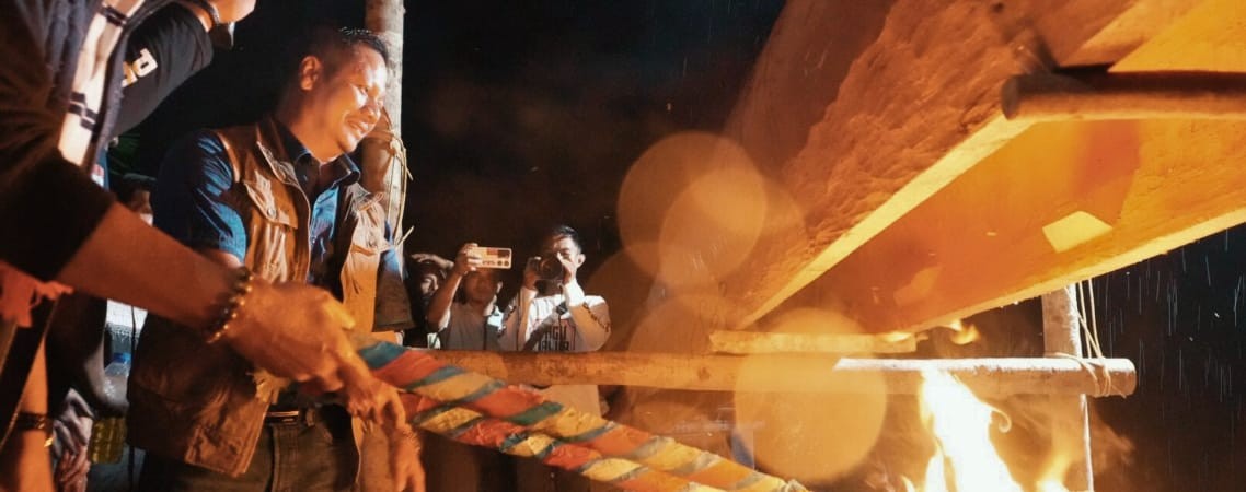 Wabup Kuansing Pimpin Audiensi Sekaligus Melayur Jalur Koto Sentajo
