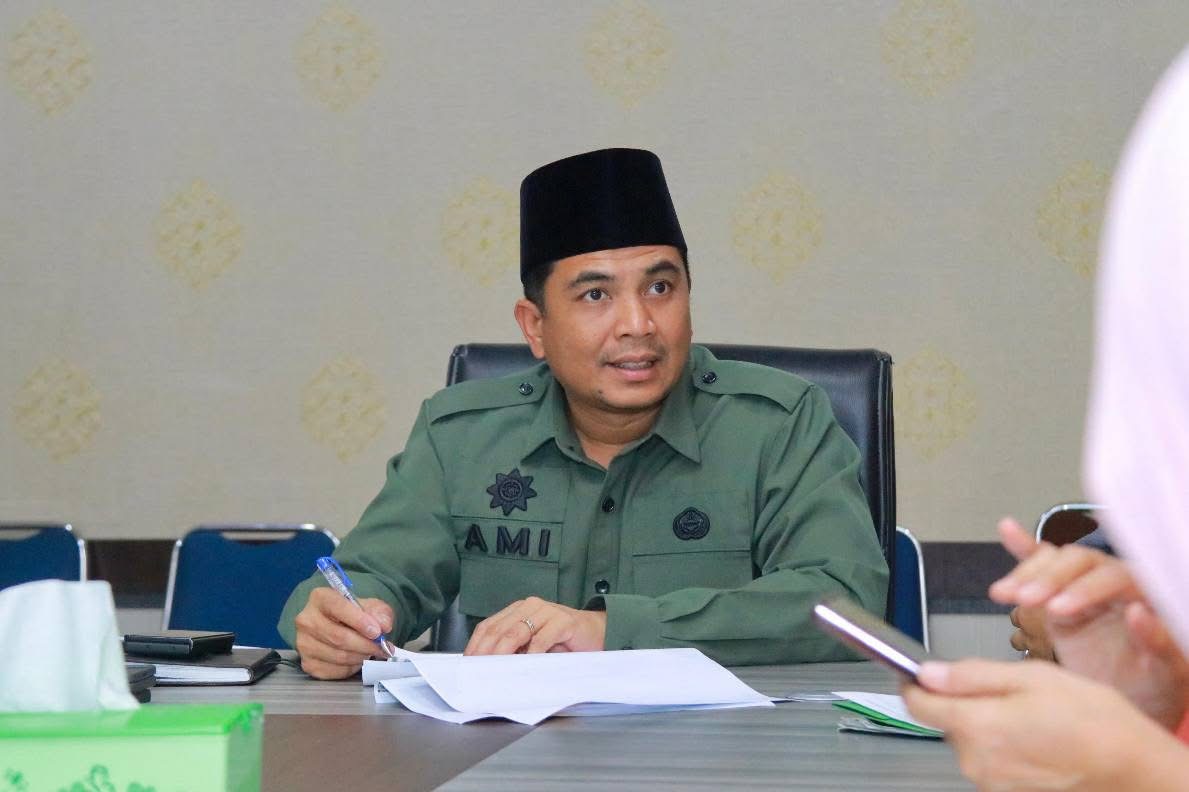 Penyambutan Walikota Pekanbaru, Ada Tepuk Tepung Tawar Hingga Buka Puasa Bersama