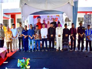 Pj Bupati Kampar dan Anggota DPR RI Hadiri Syukuran Selesainya Rehabilitasi Empat Sekolah