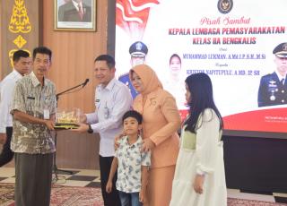 Bupati Bengkalis Hadiri Pisah Sambut Kalapas IIA Bengkalis