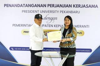 Pemkab Meranti Jalin Kerja Sama dengan President University PSDKU Pekanbaru