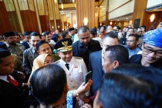 Usai Pelantikan, Gubernur dan Wakil Gubernur Riau Silaturahmi dengan Masyarakat Riau di Jakarta