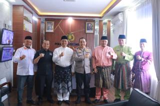 Jabat Wakil Walikota Pekanbaru, Markarius Anwar Jalin Silaturahmi dan Sinergi Bersama Polresta Pekan