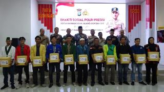 Kapolres Inhil Gelar Silaturahmi dan Bhakti Sosial Sambut Ramadhan 1446 H