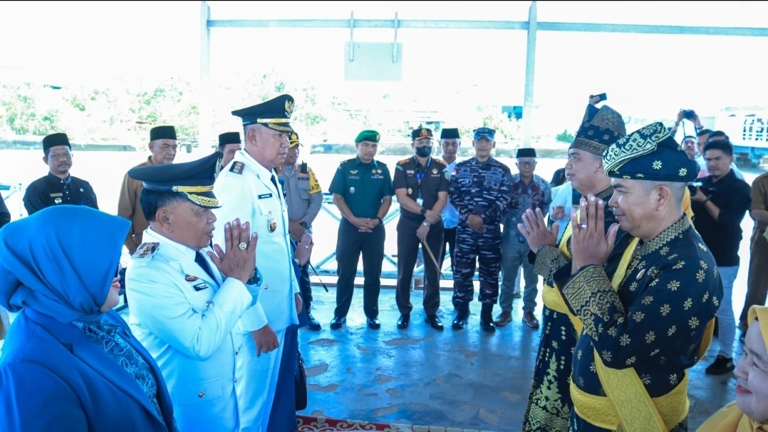 Penyambutan Kedatangan Bupati dan Wakil Bupati Kepulauan Meranti