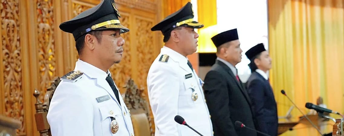 Sampaikan Pidato Awal Masa Jabatan, Bupati Kuansing Selaraskan Program Daerah dengan Pemerintah Pusa