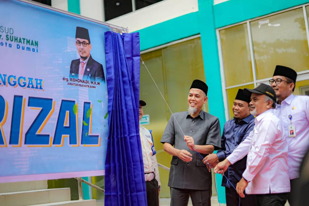 Wako Paisal Resmikan Penggunaan Rumah Singgah dr. Afrizal