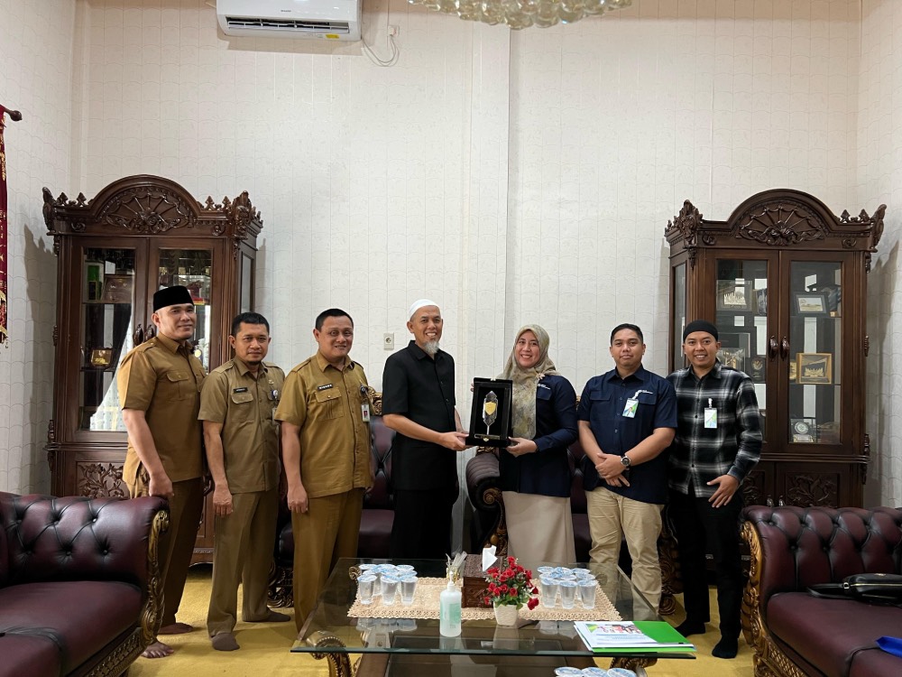 Kunjungi Kediaman Wali Kota Dumai, BPJS Ketenagakerjaan Laporkan Kinerja Tahun 2024