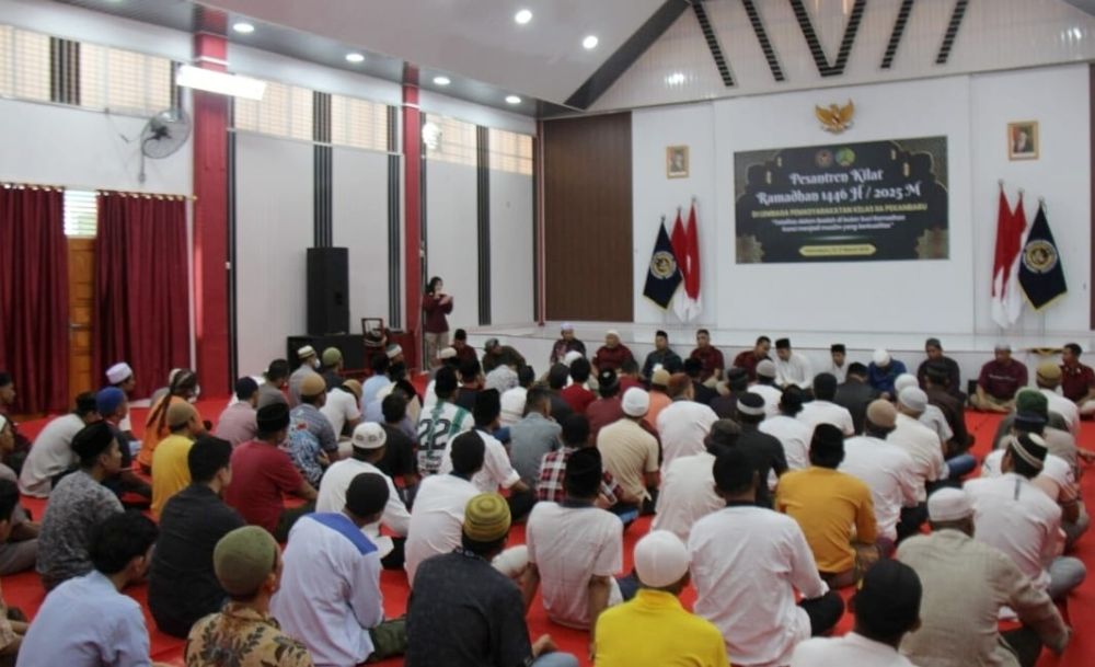 Lapas Pekanbaru Gelar Pesantren Kilat Ramadan