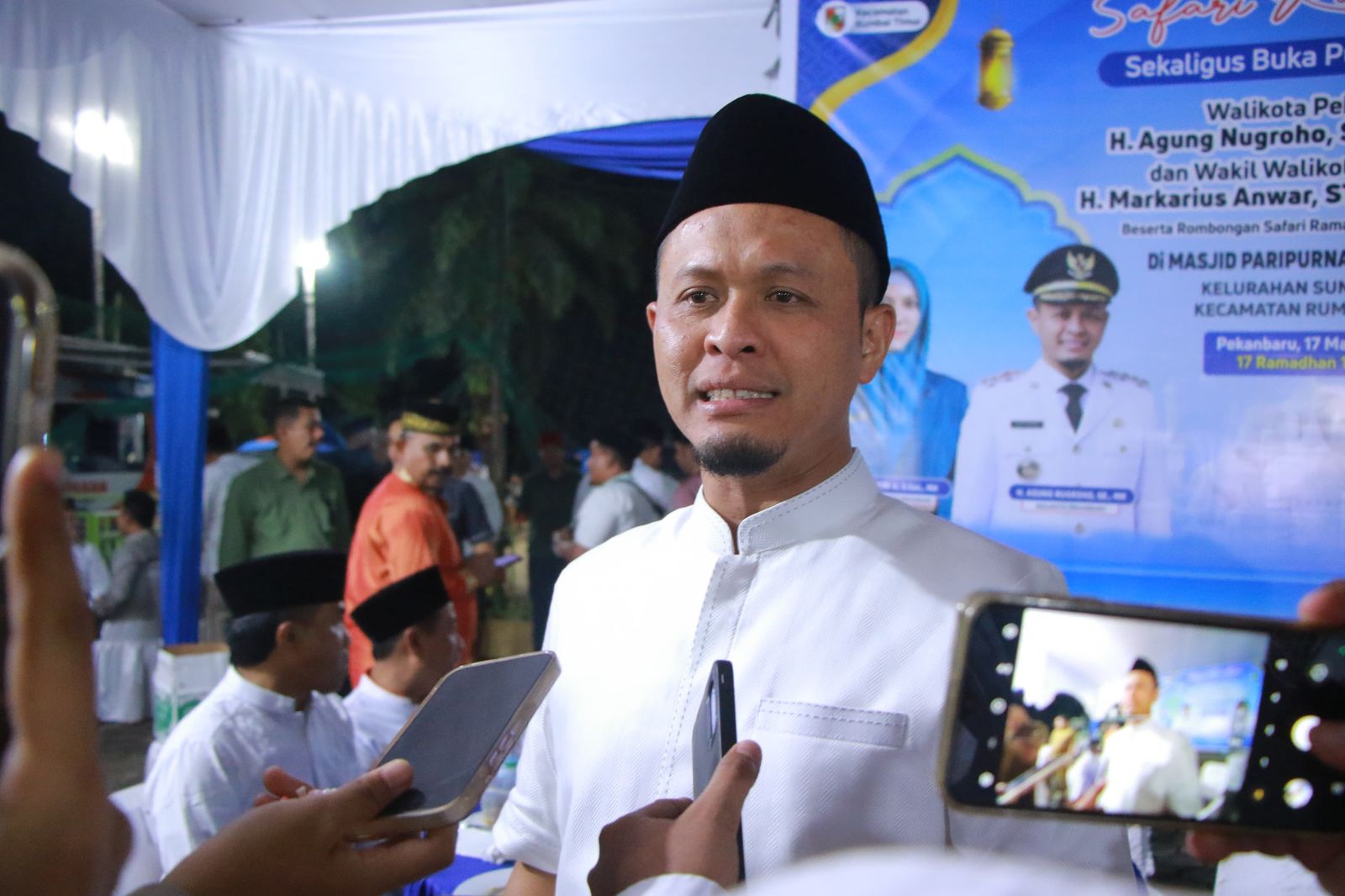 Wali Kota Pekanbaru Janjikan Peningkatan Infrastruktur dan Layanan Publik di Sungai Ukai