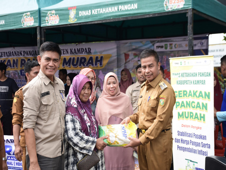 Lonjakan Permintaan Menjelang Lebaran, Pemda Kampar Hadirkan Pangan Murah