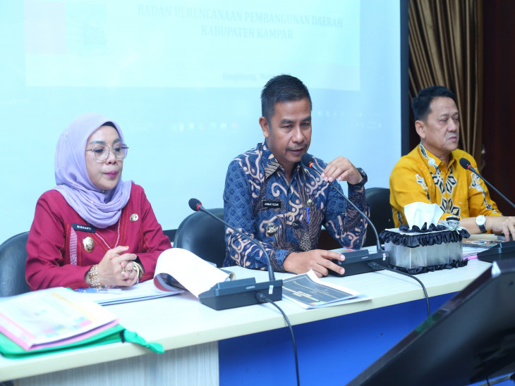 Bupati Kampar Bahas RKPD 2026 Bersama Beberapa OPD