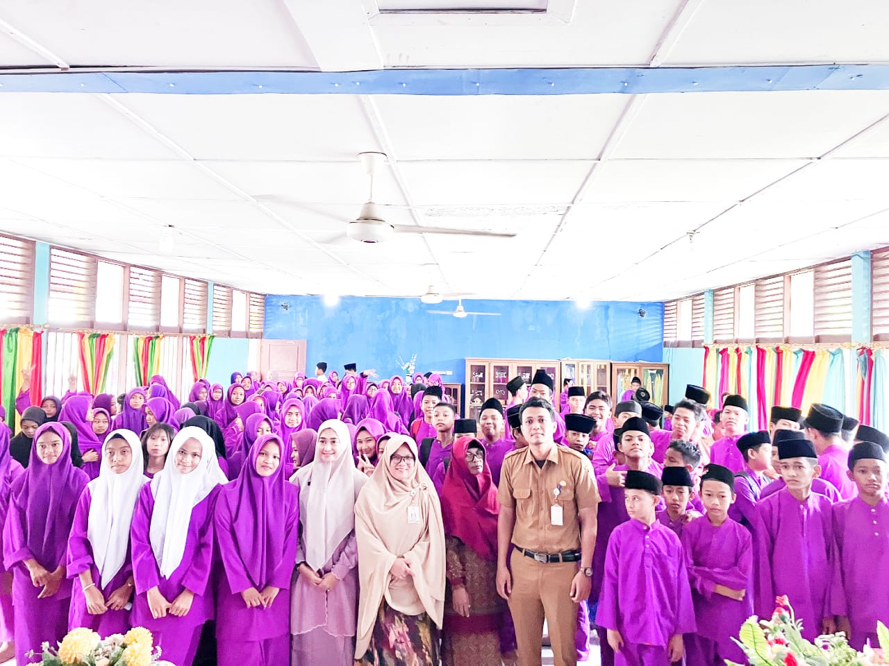 Diskominfotik, DPPPA dan Fanbeng Bengkalis Laksanakan Gerakan Ramadhan Ramah Anak Di Satuan Pendidik