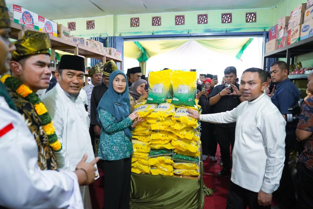 Wakil Wali Kota Dumai Hadiri Peresmian Kios Pangan dan Gerakan Pangan Murah