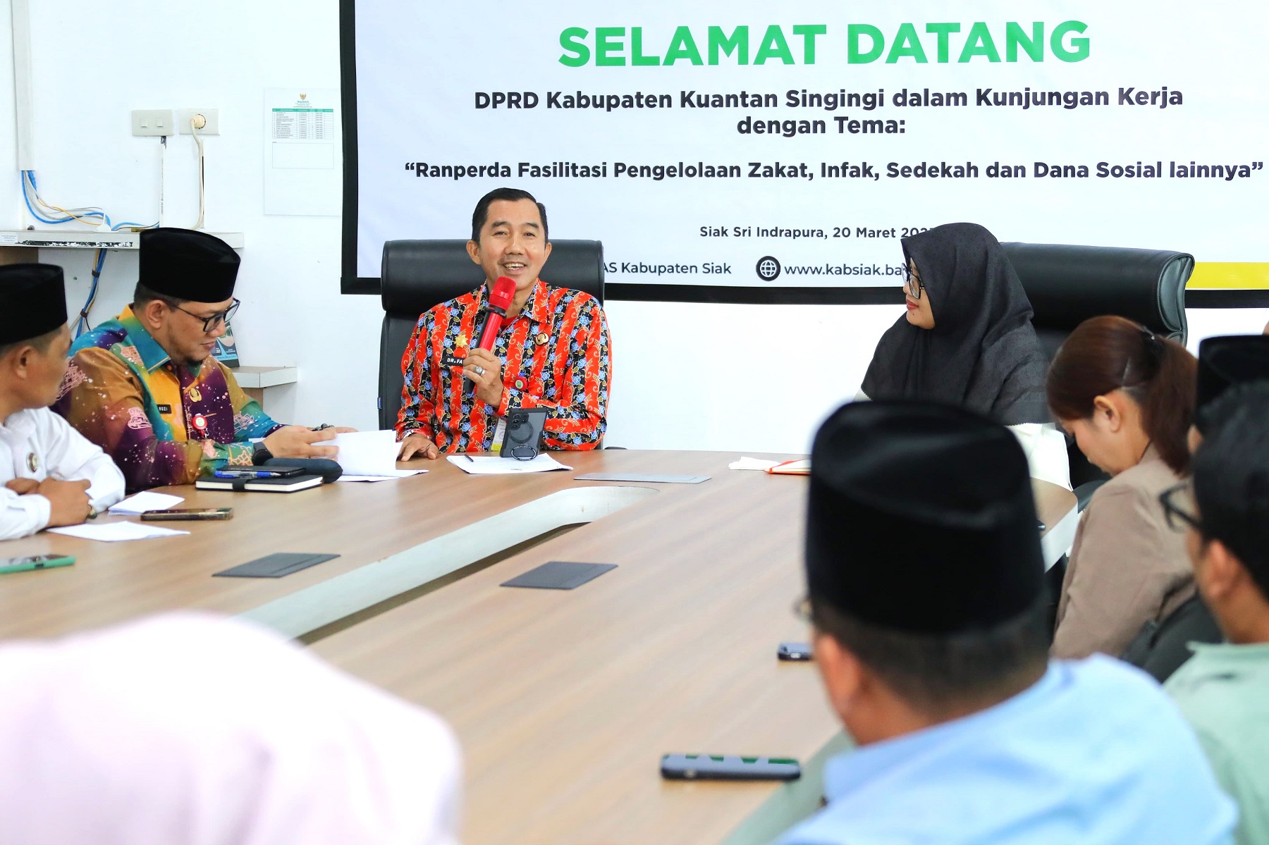 Berhasil Terapkan Perda Pengelolaan Zakat, DPRD Kuantan Singingi Belajar ke Siak