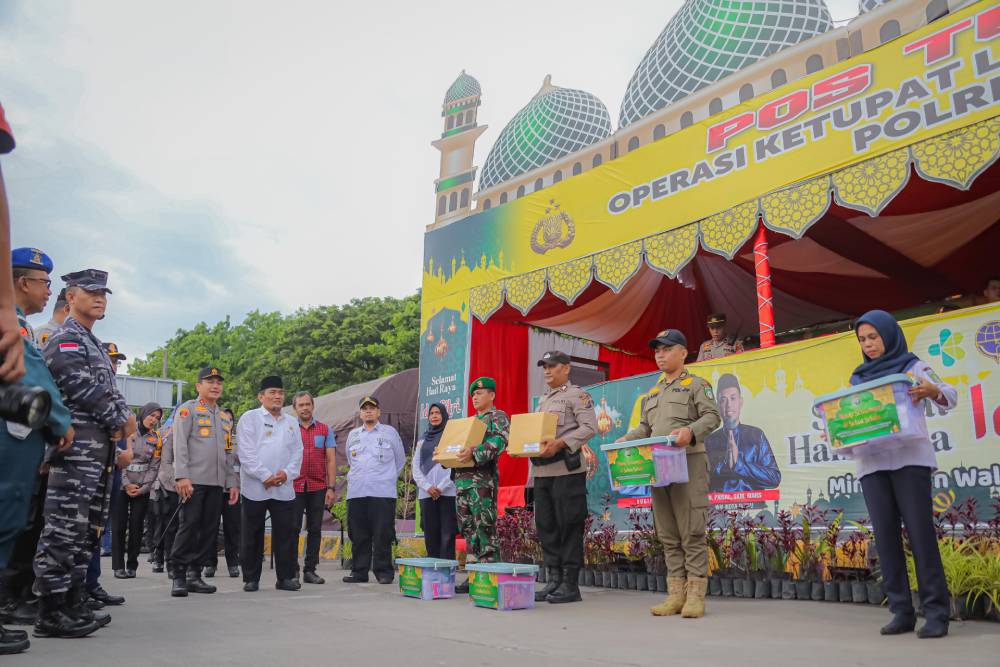 Puncak Arus Mudik Mulai Terjadi di Kota Dumai, Kapolda Riau Pastikan Kesiapan Pos Pengamanan MudikÂ 