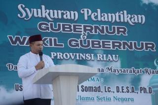 Hadiri Buka Puasa Bersama, Abdul Wahid: Saya Berdiri di Sini Karena Kepercayaan Masyarakat Riau