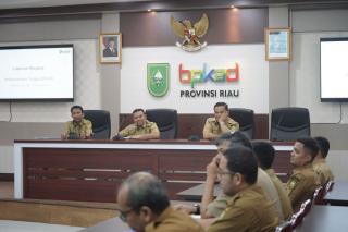 Gubri dan Wagubri Sambangin Kantor BPKAD Riau