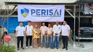Dorong Kepesertaan BPU, BPJS Ketenagakerjaan Duri Gelar Branding Perisai & Sosialisasi di PT Meskom
