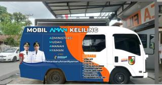 Disdukcapil Pekanbaru Pastikan Mobil AMAN Keliling Jangkau 15 Kecamatan