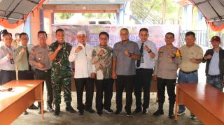 Pemkab Inhil Terima Bantuan Perusahaan untuk Korban Banjir