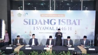 Resmi! Pemerintah Tetapkan 1 Syawal 1446 H Jatuh pada 31 Maret 2025